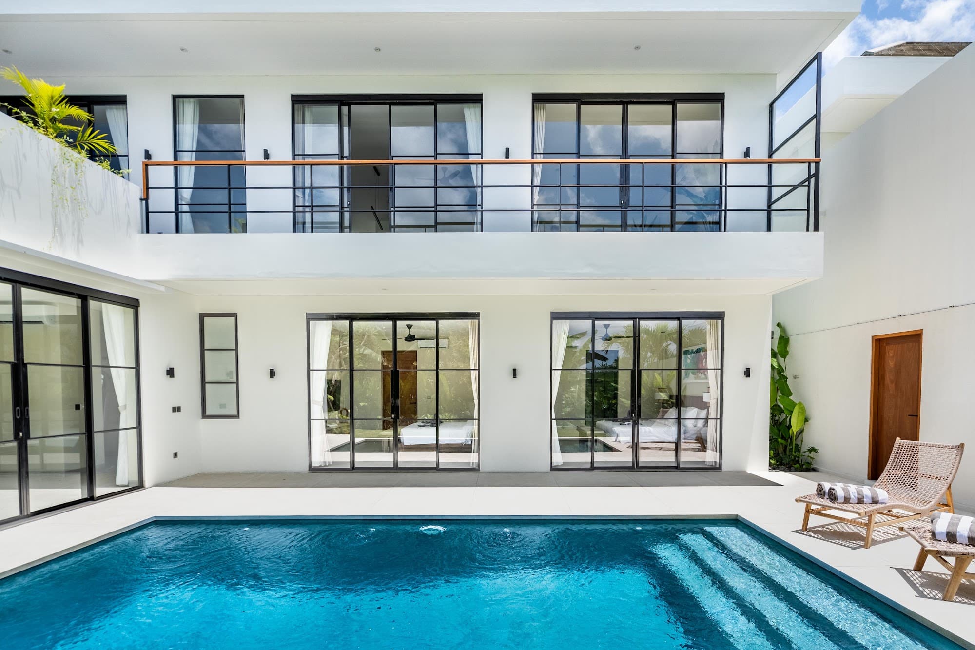 Villa Rice architecture, upstairs living